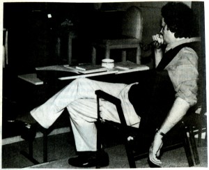 Robert Carnegie at work